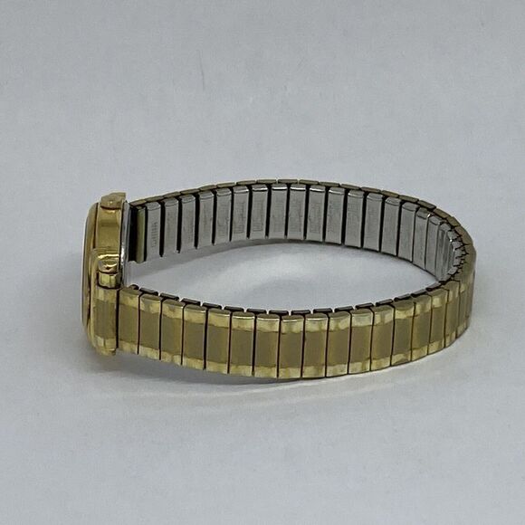 Bulova Women's Gold Stainless Steel Analog Dial Quartz Genuine Wrist Watch RQ508 - Picture 9 of 12